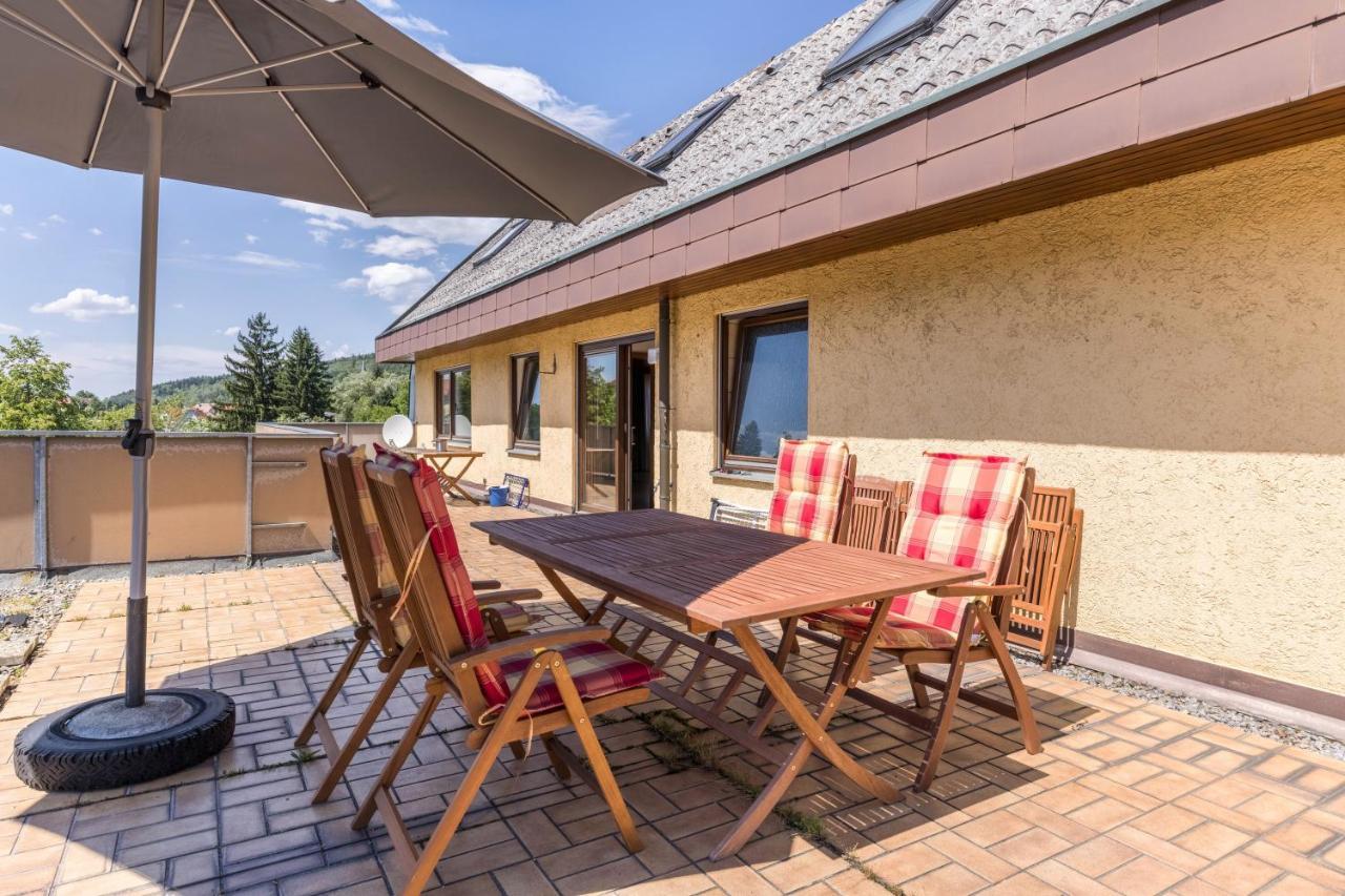 B463 Penthouse Lägenhet Albstadt Exteriör bild