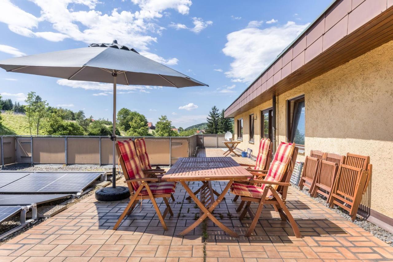B463 Penthouse Lägenhet Albstadt Exteriör bild