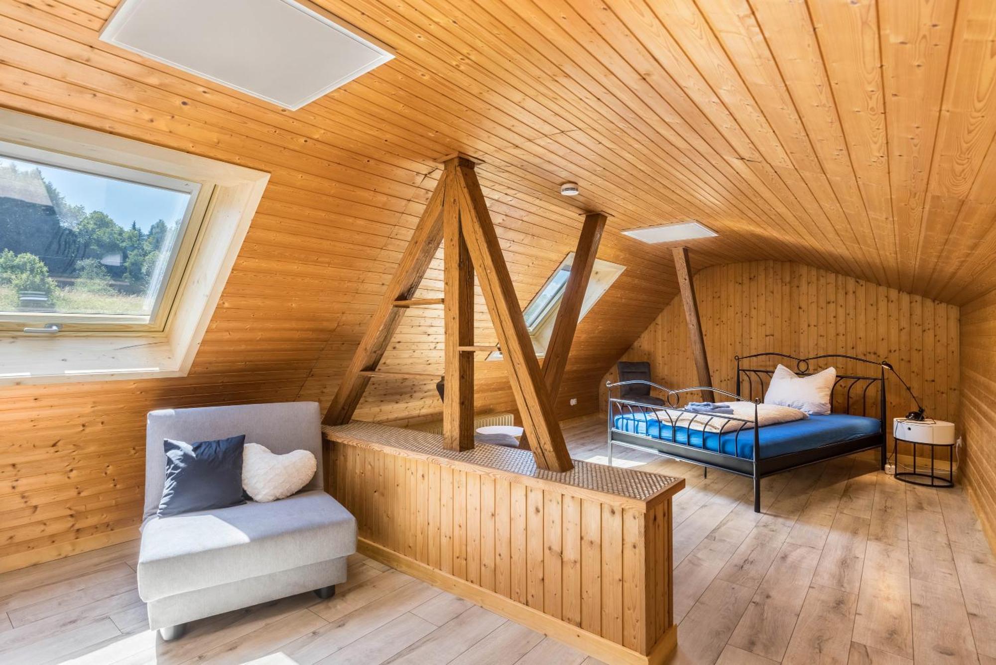 B463 Penthouse Lägenhet Albstadt Exteriör bild